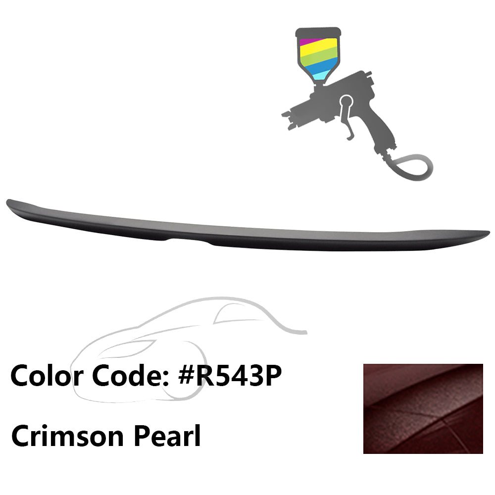 2013-2017 Honda Accord Sedan Painted ABS Rear Trunk Spoiler Wing