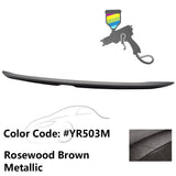 2013-2017 Honda Accord Sedan Painted ABS Rear Trunk Spoiler Wing