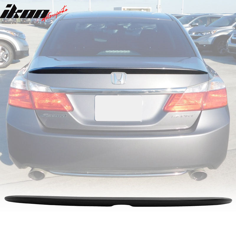 2013-2017 Honda Accord Sedan Painted ABS Rear Trunk Spoiler Wing
