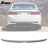 2013-2017 Honda Accord Sedan Painted ABS Rear Trunk Spoiler Wing