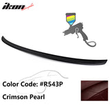 2018-2022 Honda Accord Carbon Fiber Print 4Dr Rear Trunk Spoiler ABS