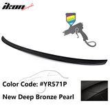 2018-2022 Honda Accord Carbon Fiber Print 4Dr Rear Trunk Spoiler ABS