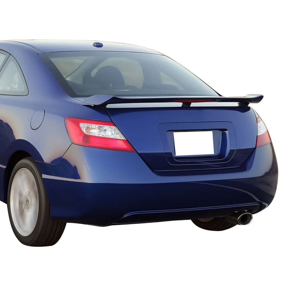 2006-2011 Honda Civic 2-Door Trunk Spoiler W/LED ABS