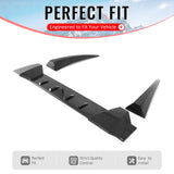 2006-2011 Honda Civic Type R Style Carbon Fiber Print Roof Spoiler ABS