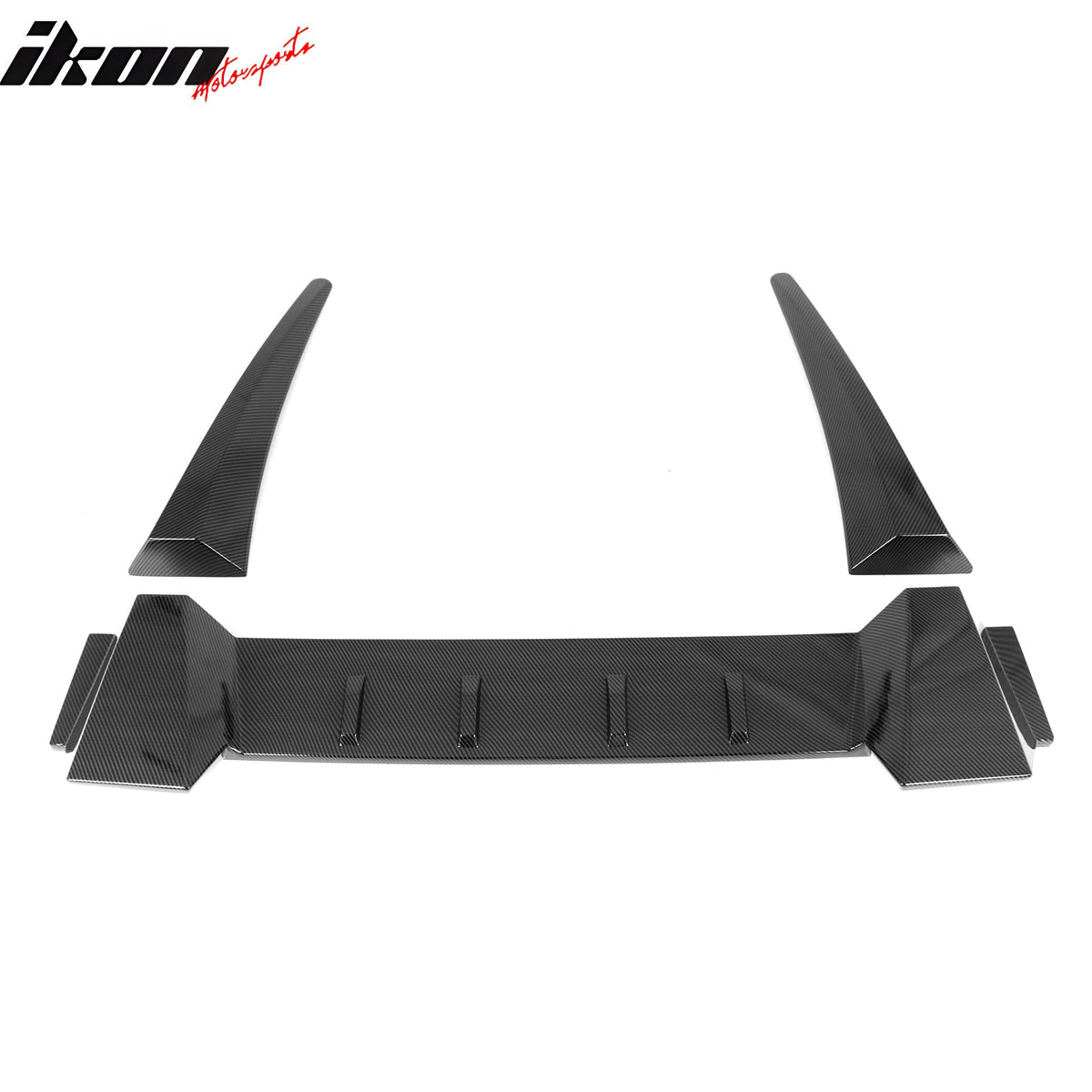 2006-2011 Honda Civic Type R Style Carbon Fiber Print Roof Spoiler ABS