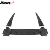 2006-2011 Honda Civic Type R Style Carbon Fiber Print Roof Spoiler ABS
