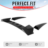 2006-2011 Honda Civic Type R Style Gloss Black Rear Roof Spoiler ABS