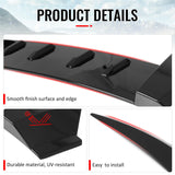 2006-2011 Honda Civic Type R Style Gloss Black Rear Roof Spoiler ABS