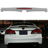 Rear Spoiler Wing for Honda Civic Sedan 2006-11 MD FRP Red LED Brake Light