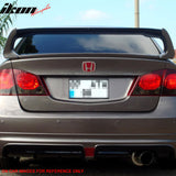 2006-2011 Honda Civic Mugen Style Painted Trunk Spoiler ABS CF Top