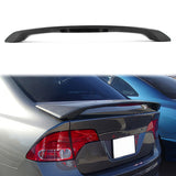 2006-2011 Honda Civic 8th Sedan OE Style Unpainted Trunk Spoiler W/LED