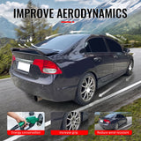2006-2011 Honda Civic 8th Sedan OE Style Gloss Black Trunk Spoiler W/LED
