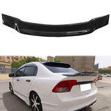 2006-2011 Honda Civic Sedan R Style Gloss Black Rear Trunk Spoiler ABS