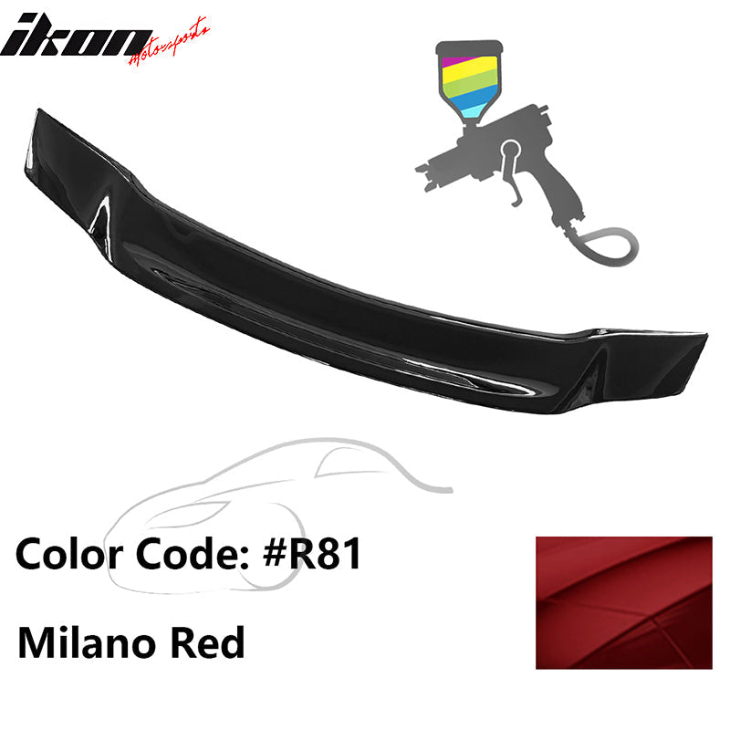 2006-2011 Honda Civic 4Dr R Style Rear Trunk Spoiler ABS Painted