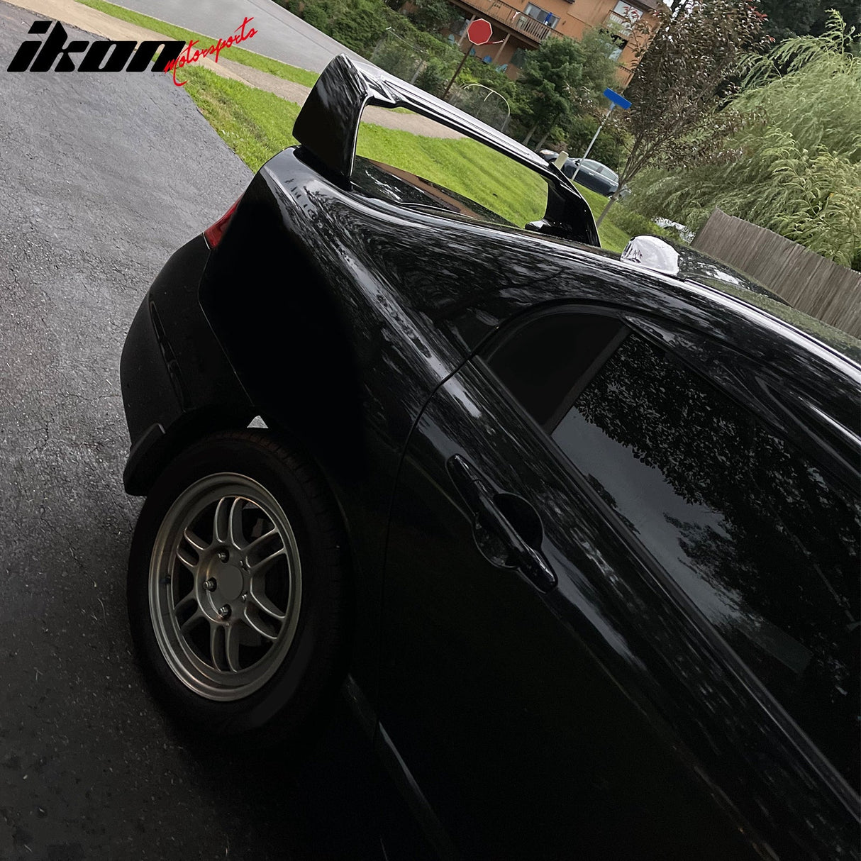 2006-2011 Honda Civic 8th Gen FD2 RR Style Unpainted Trunk Spoiler ABS