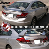 2012-2015 Honda Civic 9th FB Sedan Gen X Type R Trunk Spoiler Wing ABS