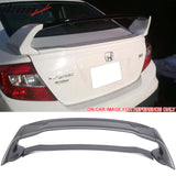 2012-2015 Honda Civic 4Dr Mugen Style Painted Trunk Spoiler Wing ABS