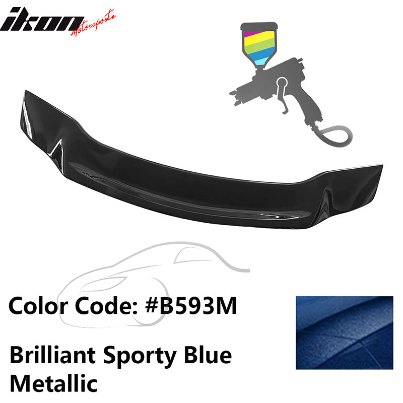 2013-2015 Honda Civic Sedan R Style Trunk Spoiler ABS Painted