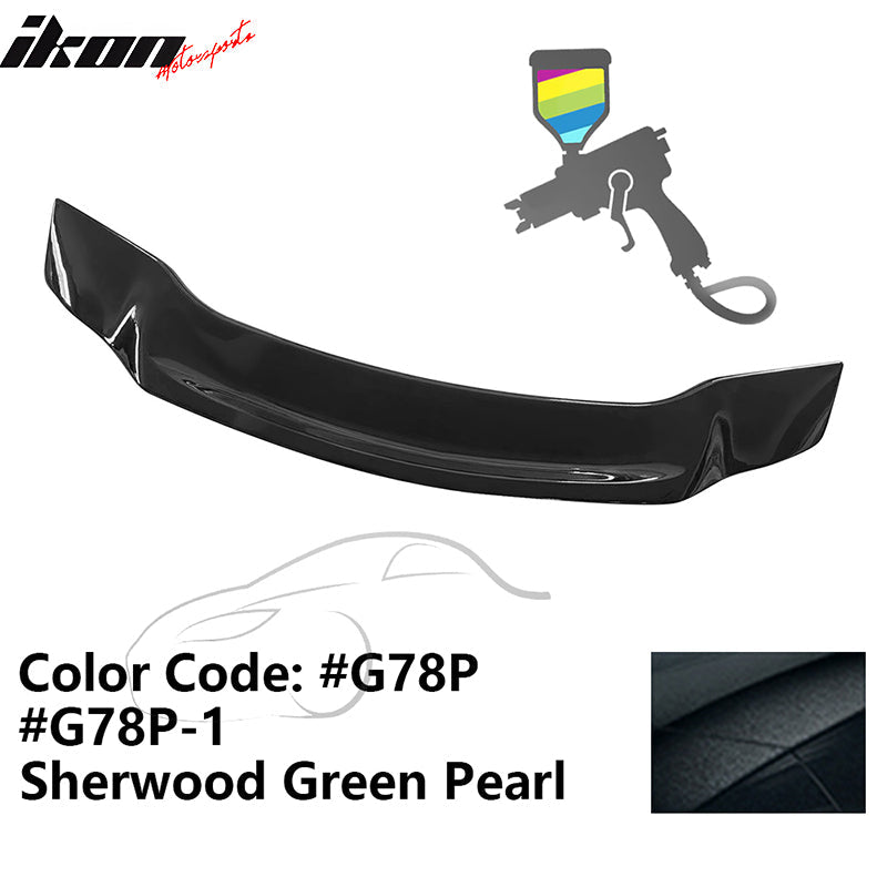 2013-2015 Honda Civic Sedan R Style Trunk Spoiler ABS Painted