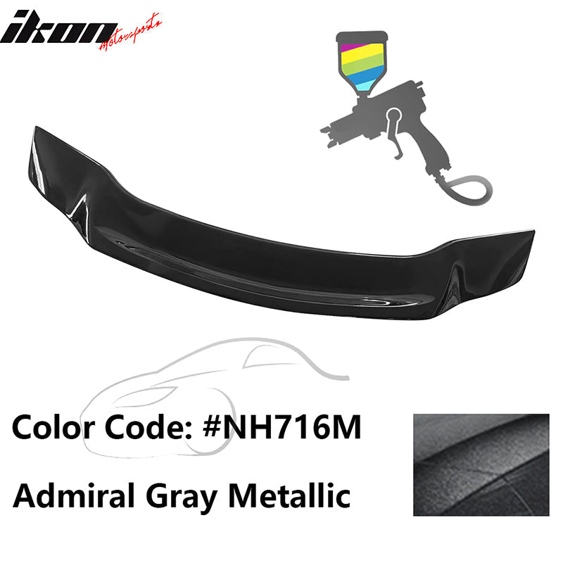 2013-2015 Honda Civic Sedan R Style Trunk Spoiler ABS Painted