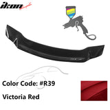 2013-2015 Honda Civic Sedan R Style Trunk Spoiler ABS Painted