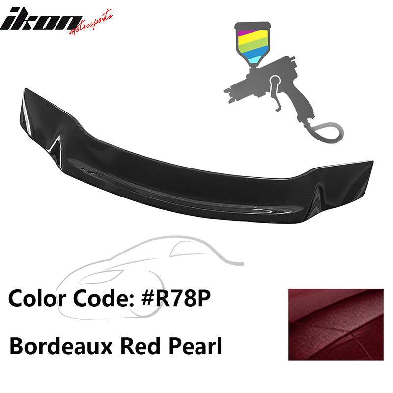2013-2015 Honda Civic Sedan R Style Trunk Spoiler ABS Painted