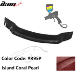 2013-2015 Honda Civic Sedan R Style Trunk Spoiler ABS Painted