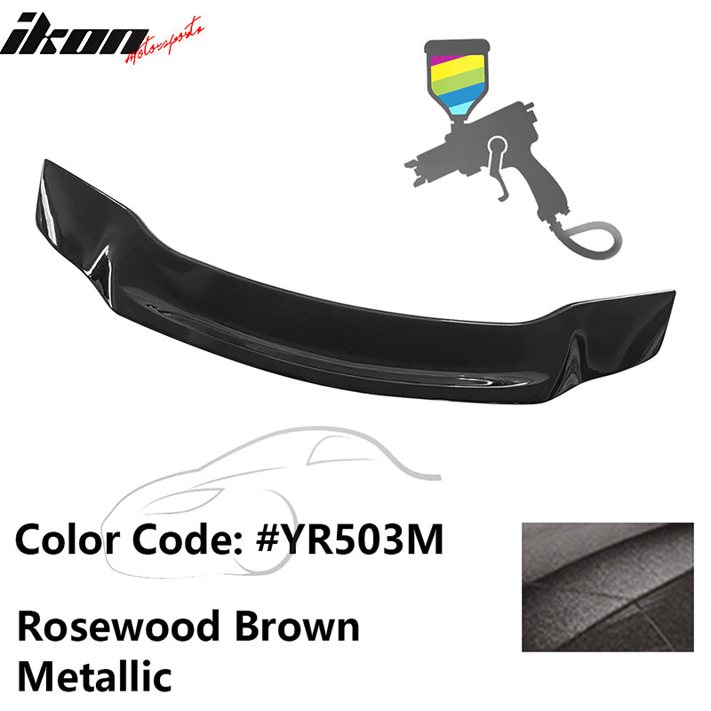2013-2015 Honda Civic Sedan R Style Trunk Spoiler ABS Painted