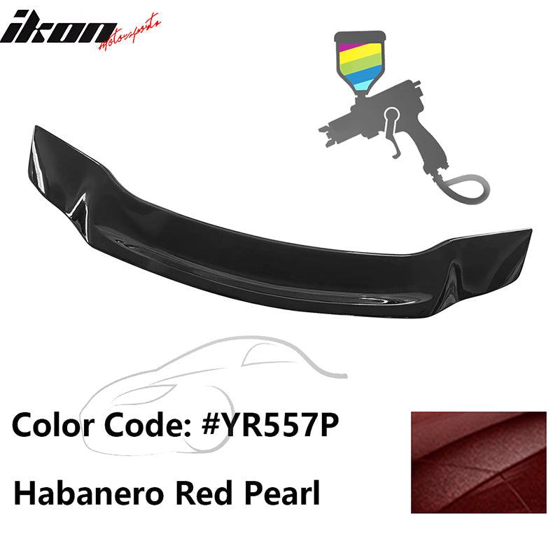 2013-2015 Honda Civic Sedan R Style Trunk Spoiler ABS Painted