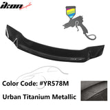 2013-2015 Honda Civic Sedan R Style Trunk Spoiler ABS Painted