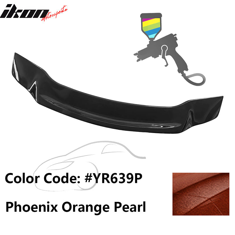 2013-2015 Honda Civic Sedan R Style Trunk Spoiler ABS Painted