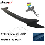 2016-2020 Honda Civic OE #B507P Arctic Blue Pearl Trunk Spoiler ABS