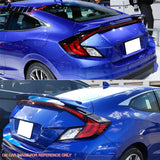 2016-2020 Honda Civic Coupe OE #NH578 Taffeta White Trunk Spoiler ABS