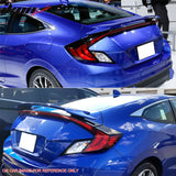 2016-2020 Honda Civic OE #NH731P Crystal Black Pearl Trunk Spoiler ABS