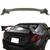 2016-2021 Honda Civic 10th X Sedan 4Dr Type R Trunk Spoiler Wing ABS