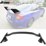 2016-2021 Honda Civic Sedan Painted Type R Trunk Spoiler ABS