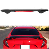 2016-2021 Honda Civic X Sedan Trunk Spoiler with LED Brake Light ABS