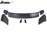 2016-2021 Honda Civic 10th Sedan TR Style Unpainted Trunk Spoiler ABS