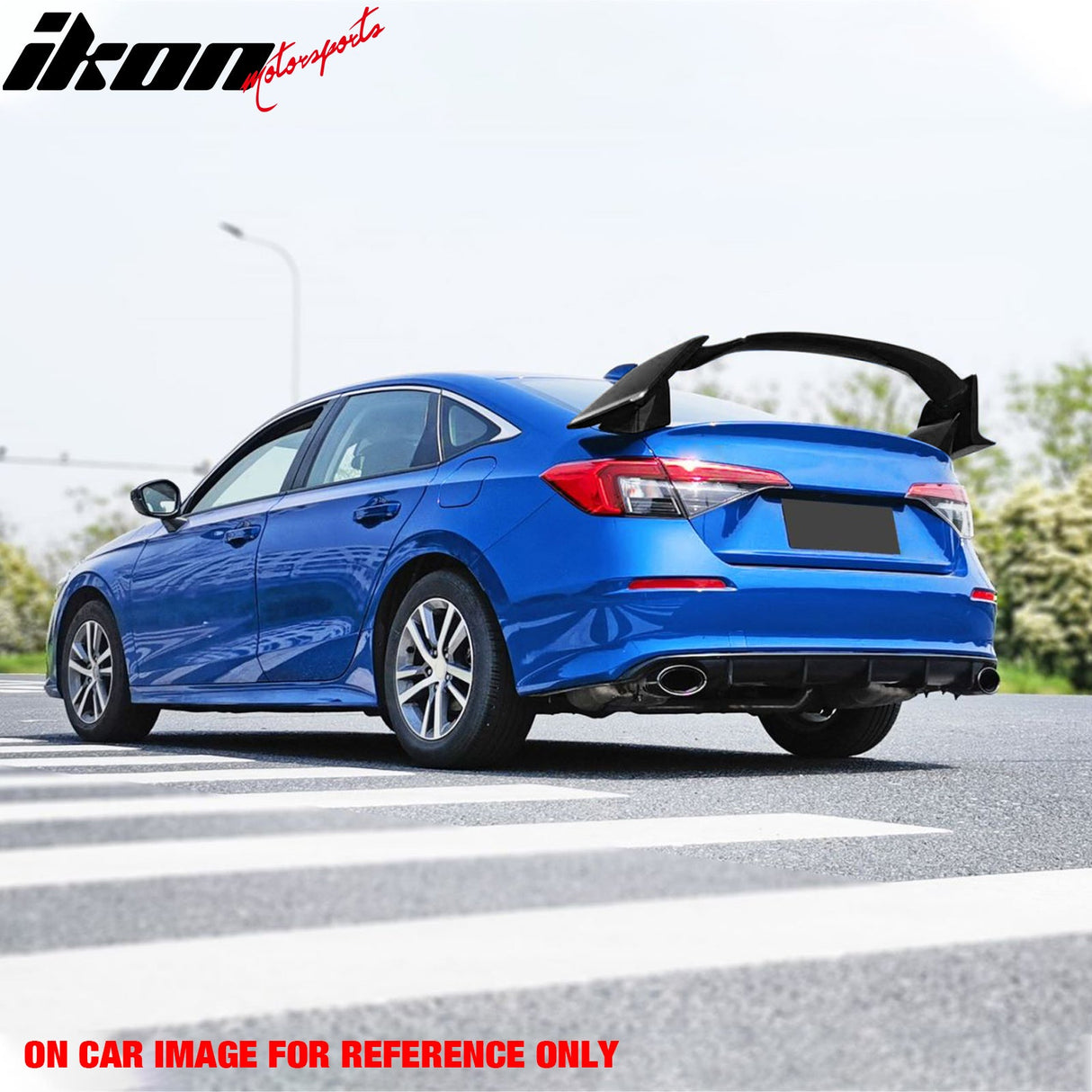 2022-2025 Honda Civic Sedan Type R Style Trunk Spoiler ABS