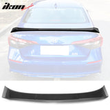 2022-2023 Honda Civic 4DR Sedan IKON Style Trunk Spoiler Wing ABS