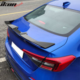 2022-2025 Honda Civic 4DR Matte Black Seagull Rear Spoiler Wing ABS