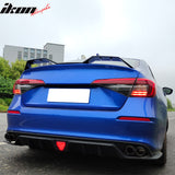 2022-2025 Honda Civic 4DR Gloss Black Seagull Rear Spoiler Wing ABS