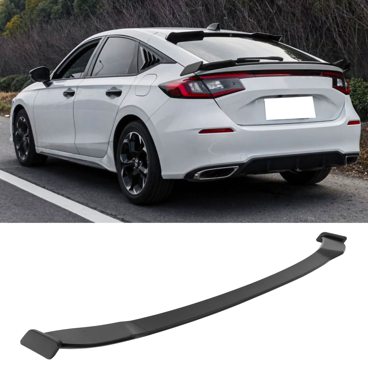 2022-2025 Honda Civic Hatchback IKON Trunk Spoiler ABS