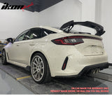 2023-2025 Civic Type R OE Style Red Carbon Fiber Trunk Spoiler