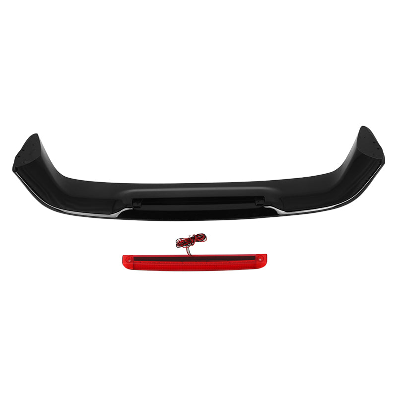 Rear Trunk Spoiler for Honda Civic Coupe 1996-2000 ABS w/ LED Light