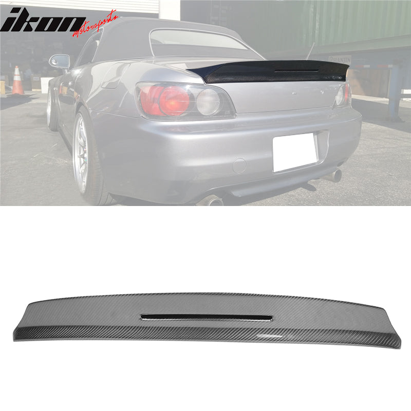 2000-2009 Honda S2000 Convertible TM style Trunk Spoiler Carbon Fiber