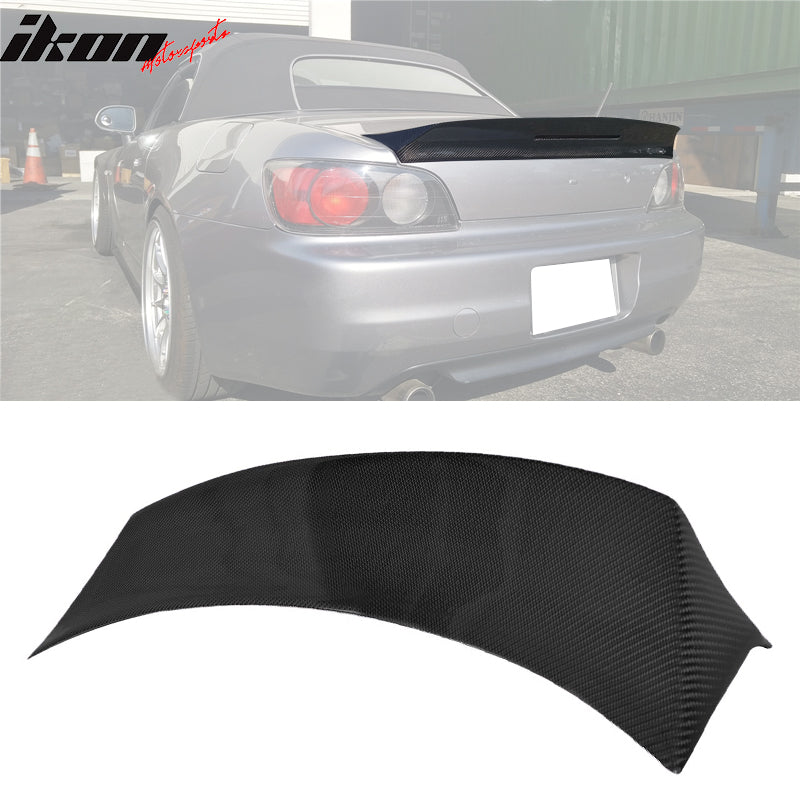2000-2009 Honda S2000 Convertible TM style Trunk Spoiler Carbon Fiber