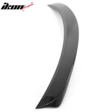 2012-2017 Hyundai Accent Sedan 4-Door Gloss Black Trunk Spoiler ABS