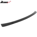 2012-2017 Hyundai Accent Sedan 4-Door Gloss Black Trunk Spoiler ABS