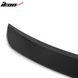 2012-2017 Hyundai Accent Sedan 4-Door Gloss Black Trunk Spoiler ABS